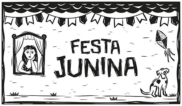 Posters for the June festival, a typical Brazilian celebration of Saint John's Day