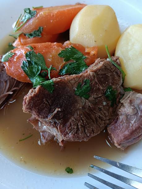 istock Beef and salad. Lunch in Almaty. 2214455593