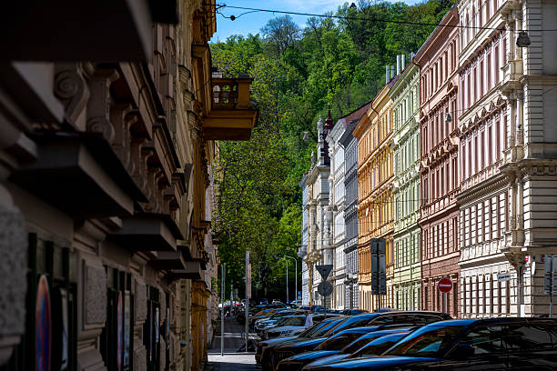 Old town on spring morning, Prague
