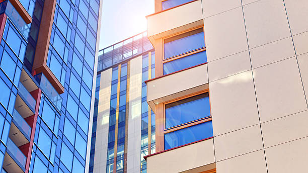 istock Modern and new apartment building. 2214458629