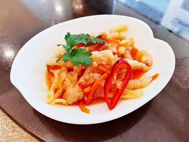 Thai Spicy and Sour Chicken Feet Salad