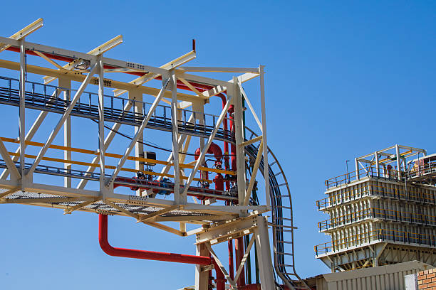 istock gantry cladding for mining metal frame corrosion and erosion resistant, cable rising ladders, structural steel modules erection 2214463466