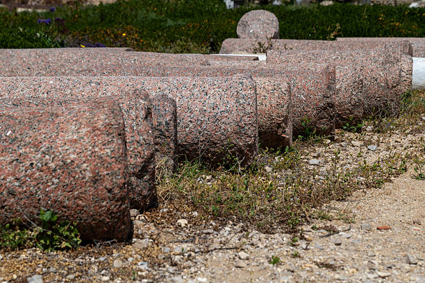 istock Caesarea's history, etched in stone. 2214474353
