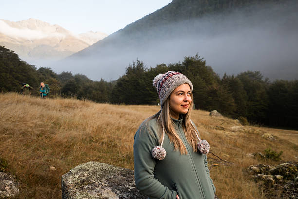 istock Female unleashing positivity in nature. 2214478119
