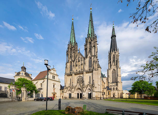 istock Saint Wenceslas Cathedral in Olomouc 2214479221
