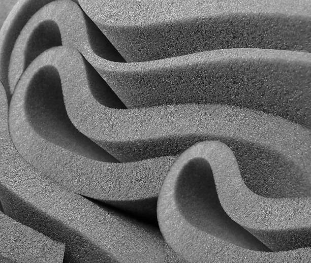 istock folds of gray sponge foam 2214479925