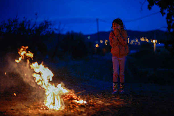 Hidirellez night. people have fun with jumping over the fire and making wishes. Hidirellez is celebrated as day on which prophets hizir and ilyas met on the earth at 5-6 May every year.
