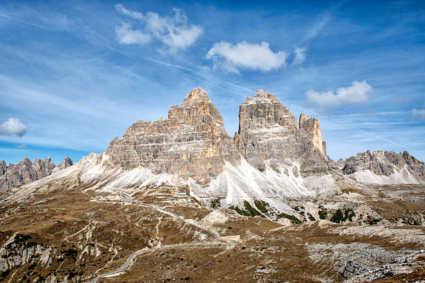 Beautiful landscape of mountains during autumn