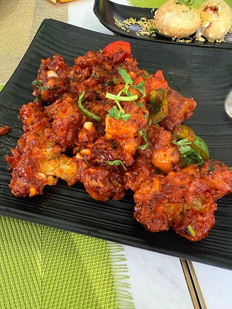 istock Indian food gobi Manchurian 2214506142