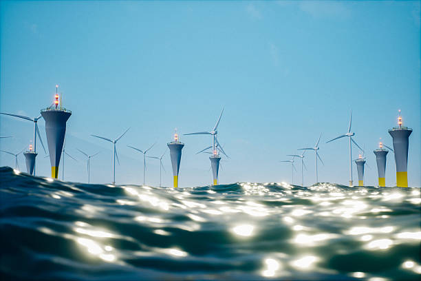 istock Offshore tidal power plant 2214506312