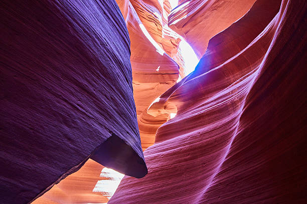 istock Antelope Canyon Light Beam, Red Rock Textures, Arizona 2214513231