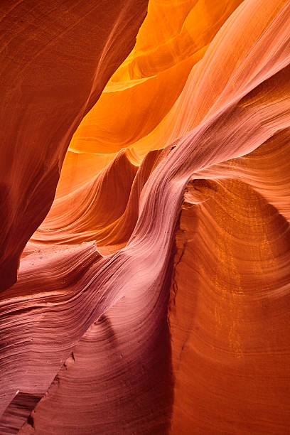 istock Antelope Canyon Warm Tones, Erosive Beauty - Upward Perspective 2214514057