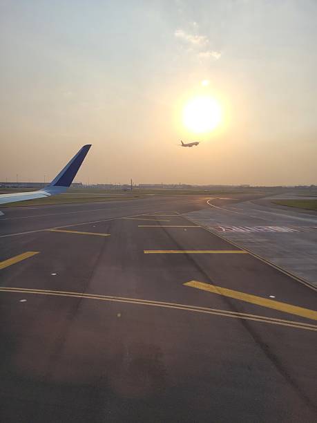 istock Indigo airlines and its flight journey 2214527374