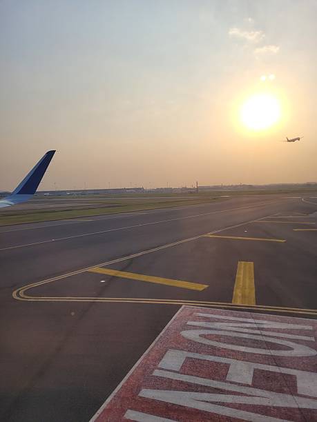 istock Indigo airlines and its flight journey 2214527375