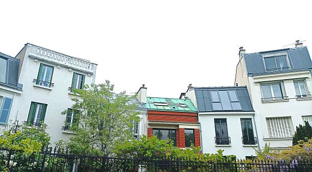 istock Terraced houses in Paris 2214528158