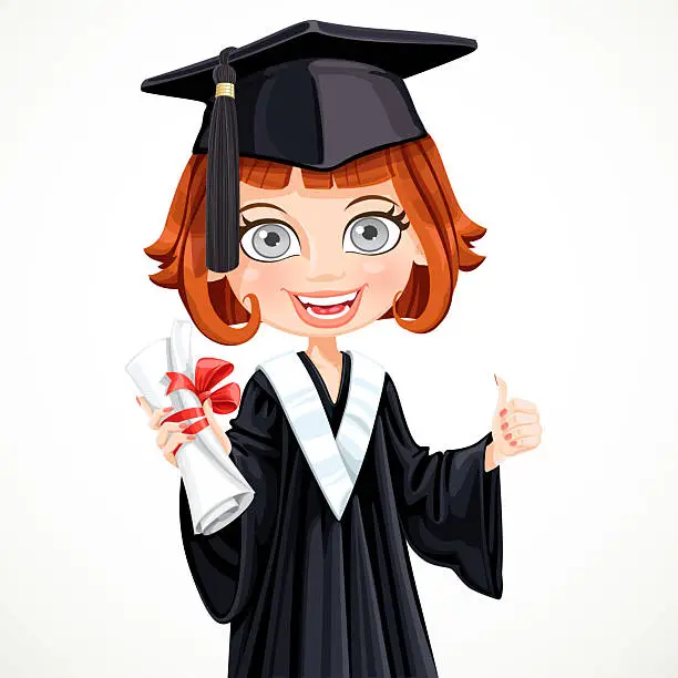 Free graduation cape Vector Images Graphics FreeImages Free graduation cape Vector Images Graphics FreeImages