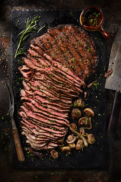 Succulent Medium Rare Flank Steak