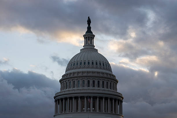 istock United States Capitol Dome at Dusk 2214557243