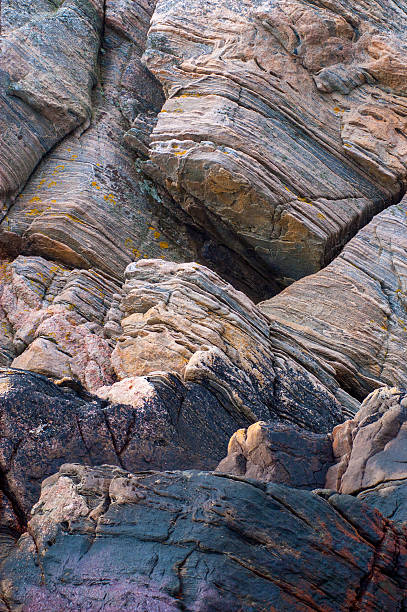 istock close-up of weathered rock formations with intricate textures.. 2214573462