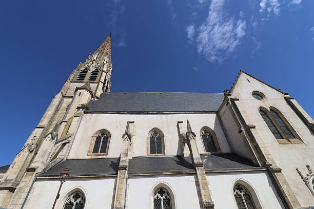 istock Argenton sur Creuse - Saint Sauveur church 2214575809