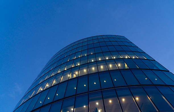 istock London Financial District buildings at night 2214581180