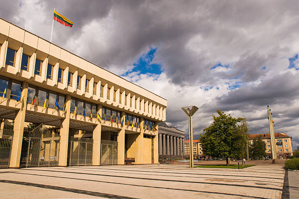 istock Lithuanian Parliament Buildings 2214593010