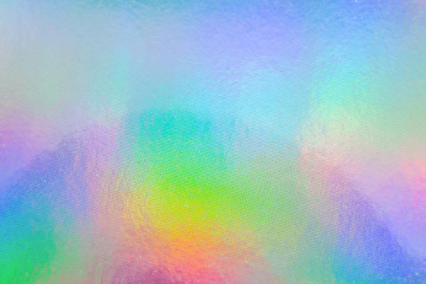istock Holographic rainbow foil iridescent texture abstract hologram background 2214594747