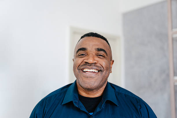 istock Portrait of man with confident smile 2214595390