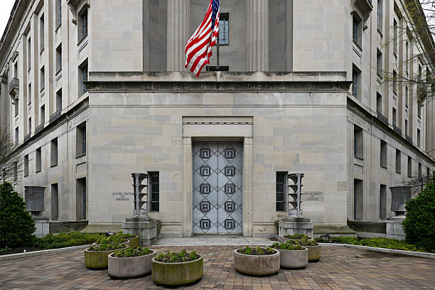 istock Department of Justice Building - Washington, DC 2214597995