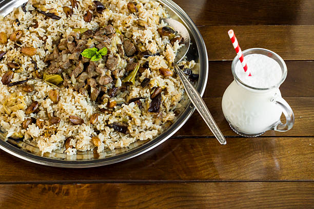 istock Turkish Braised Meat with Pilaff 2214600881