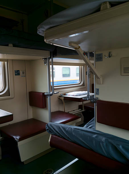istock Interior of a reserved seat carriage. 2214631661