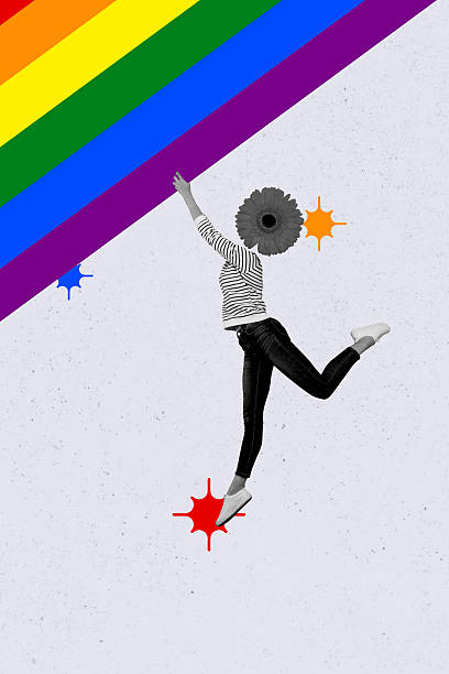 istock Vertical collage image young headless person lgbt rights freedom gender orientation change choice colorful rainbow drawing background 2214635231