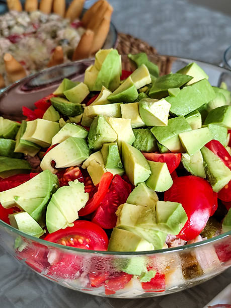 Fresh Avocado and Tomato Salad