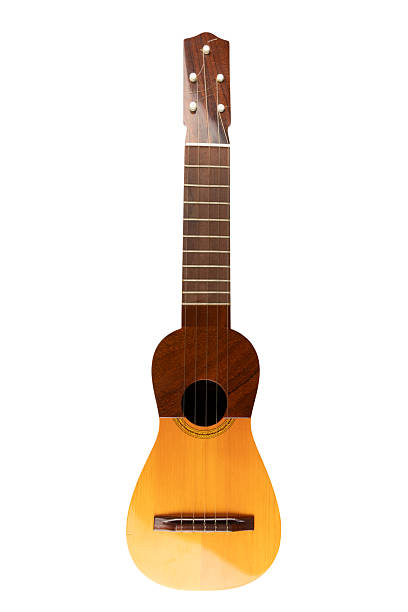 istock Traditional canary instrument, timple, isolated on white background cutout 2214640580