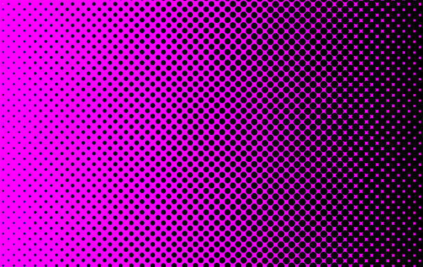 Purple Dotted halftone gradient texture. Vanishing polka dot background. Repeating dots gradation pattern background. Purple fading comic pop art overlay backdrop. Raster effect wallpaper\nbackground, pattern, abstract, texture, design, vintage, art, illustration, retro, digital, grunge, creative, geometric, wallpaper, graphic, street, comic, modern, gradient, futuristic, dots, urban, halftone, decorative, artistic, psychedelic, pop, mystical, aesthetic, dynamic, stylized, bold, contrast, backdrop, dotted, dreamy, effect, fade, fading, luxurious, overlay, polka, purple, raster, regal, repeating, trendy, vanishing, vibrant