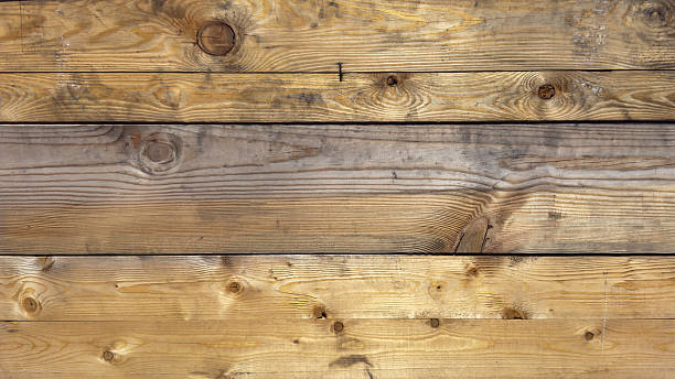 istock Old brown rustic bright grunge wooden timber wall or floor or table texture - wood background banner 2214648849
