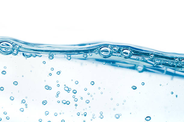istock Close up water. Many bubbles in water close up, abstract water wave with bubbles... 2214670509
