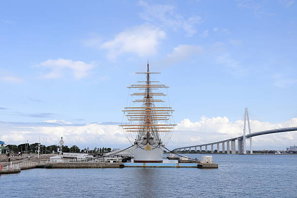 Kaiwo maru, sailing ship in Toyama, Japan