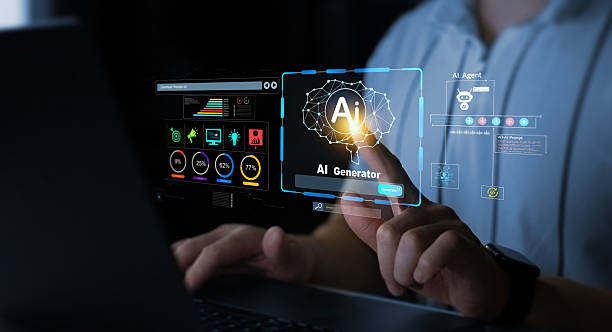 istock Ai Content Generator. Interaction with the Ai assistant to solve some tasks more easily. Image generator, documents, marketing and advertising, bot writing and coding. 2214689032
