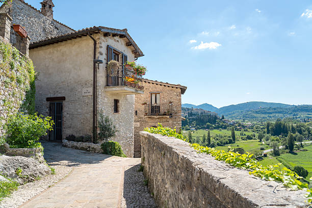 istock Castello di Arrone alley, Arrone Umbria Italy 2214694868