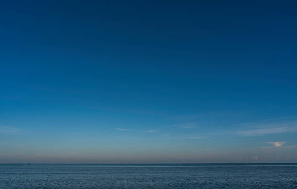 istock Sky, Cloud beautiful evening tide sea background, Summer banner horizon water dramatic blue sky, Landscape morning majestic ocean nature clouds sunset sky sun dawn 2214697945