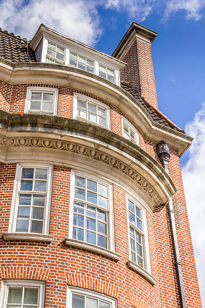 istock Typical red-brick building in London, England 2214699489