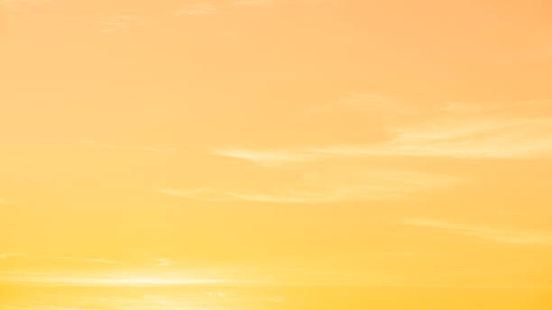 istock Golden sunset sky background 2214700028