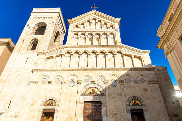 istock Facade of Santa Maria Cathedral in sunlight 2214709164