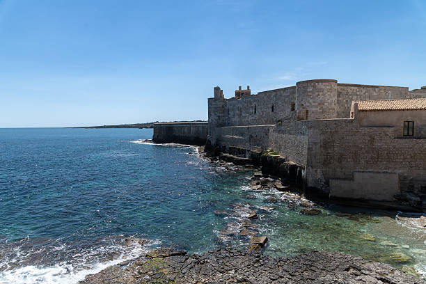 istock Castello Maniace Fortress on Syracuse Coastline 2214712609