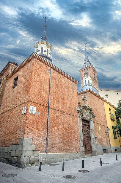 istock Medieval Church Exterior Architecture Entrance 2214719379