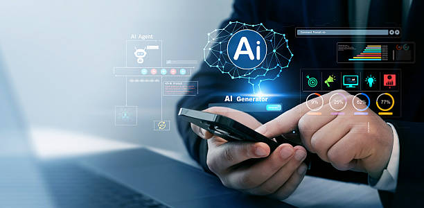 istock Ai Content Generator. Interaction with the Ai assistant to solve some tasks more easily. Image generator, documents, marketing and advertising, bot writing and coding. 2214723519