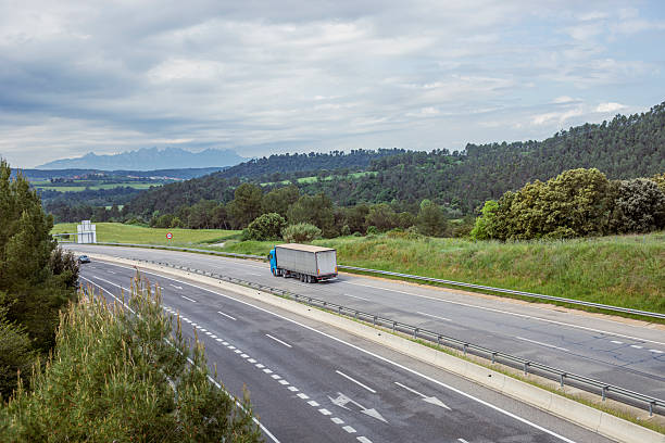 istock Freight transportation on the road 2214746307
