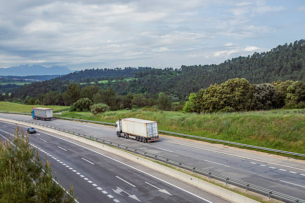 istock Freight transportation on the road 2214746455