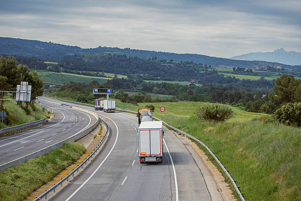 istock Freight transportation on the road 2214746792